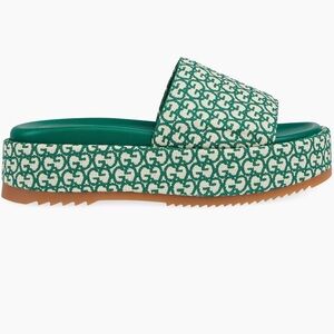 Gucci

Angelina Canvas Platform Sandals